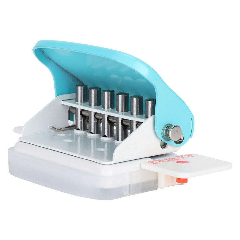 Hole Puncher A4 A5 B5 Paper Hole Punch Binding Machine Adjustable Spiral Coil Book Machines Handheld Circle Punching Tools Schools Offices Supplies for Studios Photo Files