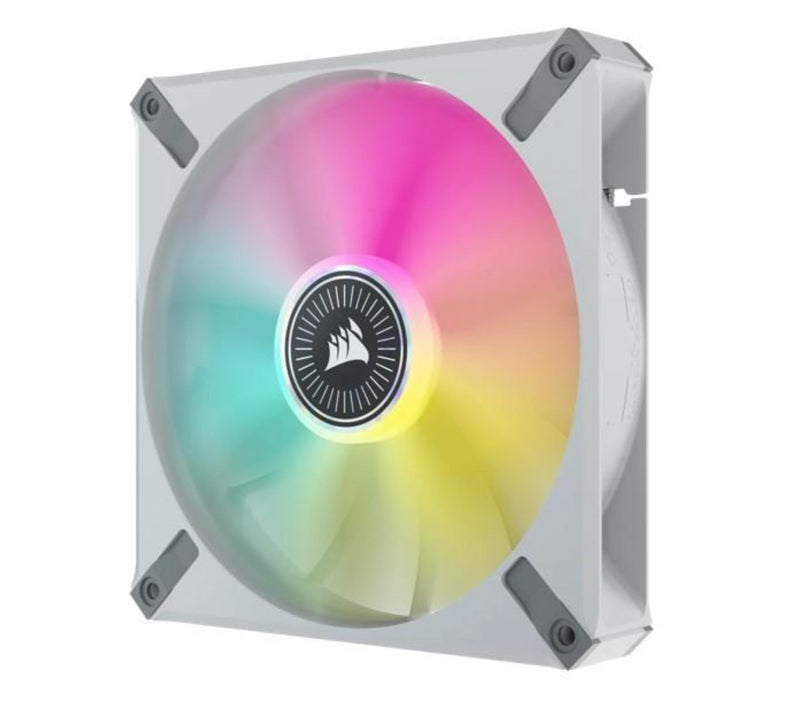 Corsair ML140 LED Elite 140 mm PWM Fan with LEDs (CORSAIR AirGuide Technology, Magnetic Levitation Bearing, Up to 1,600 rpm, Eight Bright LEDs, Low Noise, High Airflow) Single Pack - Red 140 mm (Pack of 2)