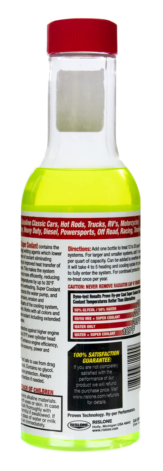 Rislone Hy-per Cool Super Coolant, 16 oz.