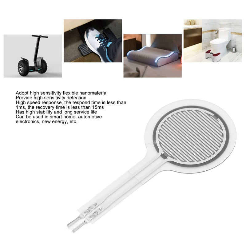 Marhynchus Thin Film Pressure Sensor, 50kg, Highly Sensitive, Fast Responding Pressure Sensor, Waterproof, Flexible Pressure Transducer Thin Film Pressure Sensor