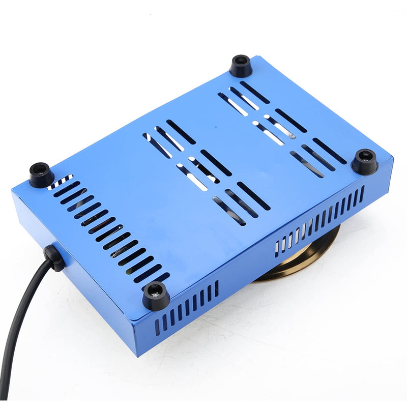 220V Mini Electric Soldering Pot Stability Heating Desoldering Soldering Pot for Casting Melting (EU Plug) (300W) 300w