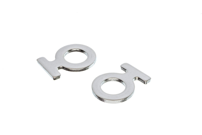 Attwood 11575-3 Stainless Steel Boat Fender Lock Kit - Pair (Pack of 3) One Size (Pack of 3)