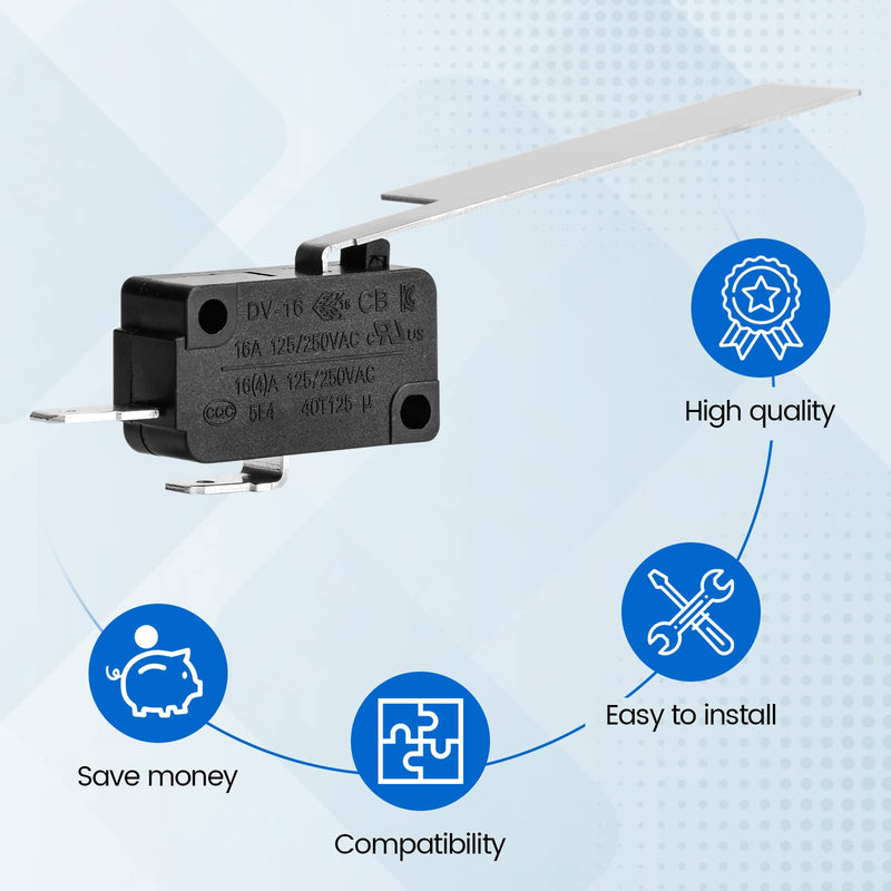 33081 Sail Switch Kit with New Bracket, Compatible with Dometic Furnace, Use Flame-Retardant Material for Safety Protection, Small & Portable