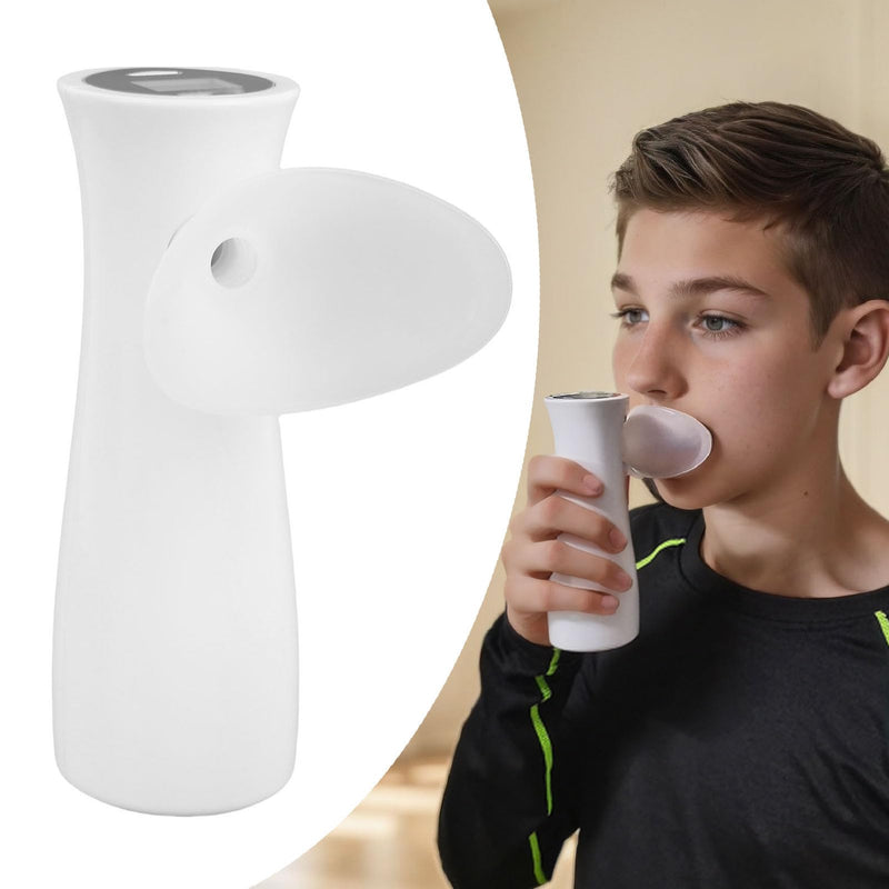SENECESLI Incentive Spirometer, Breathing Exerciser for Lungs, Large High Resolution Display, for Athletes and Students