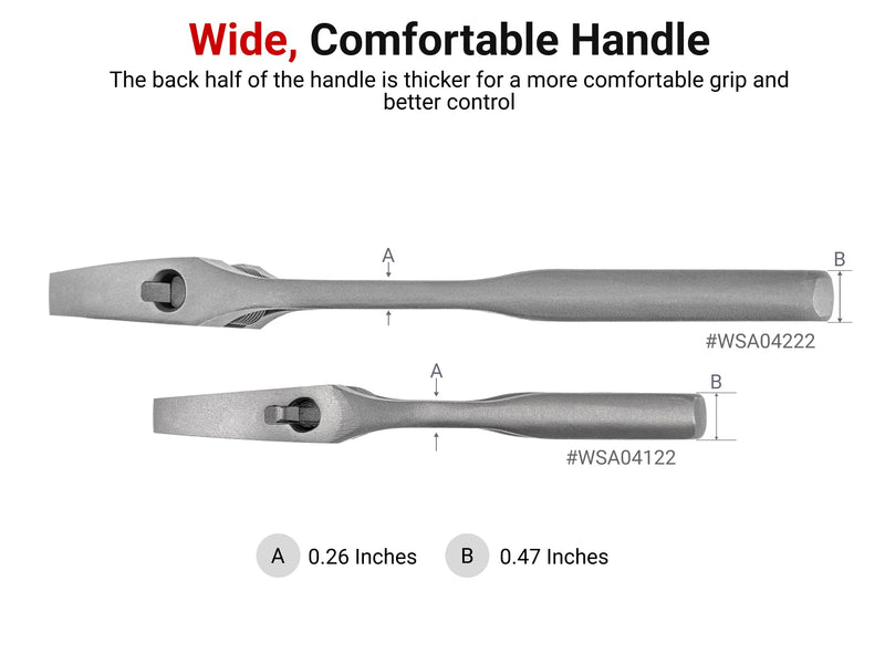 TEKTON Adjustable Wrench Set, 2-Piece | WSA90000 2-pc. Set (6 in., 9 in.)