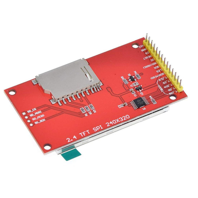 Hailege 2.4" ILI9341 240x320 SPI TFT LCD Display 2.4 Inch Touch Panel LCD 5V/3.3V with Touch Pen