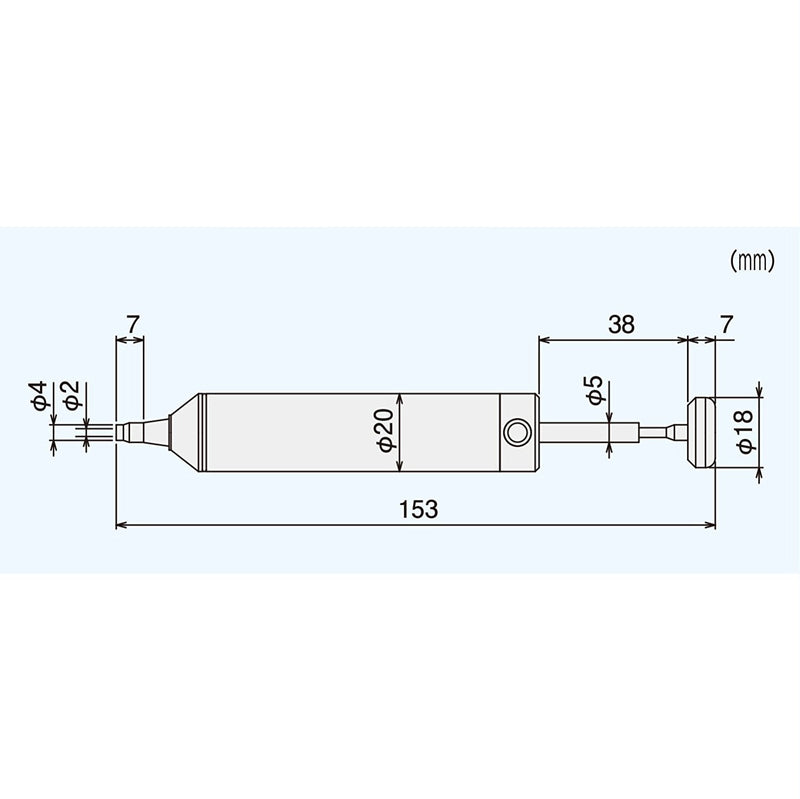 ENGINEER SS-02 desoldering pump with innovative heat-resistant silicone nozzle, compact soldering vacuum cleaner 153 mm one-handed operation, made in Japan single bed