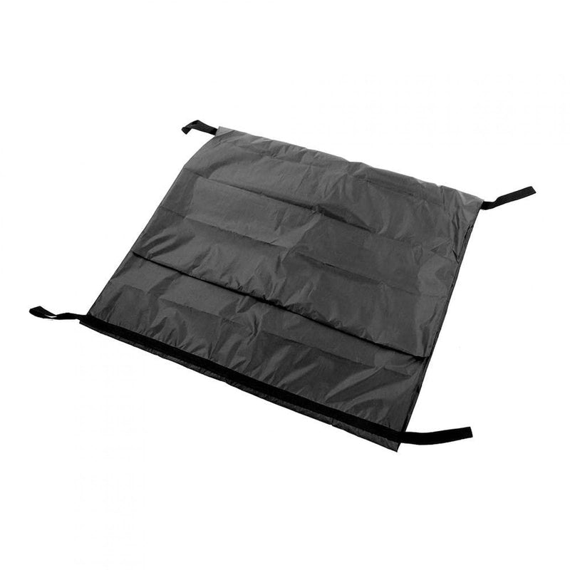 Body Bag, 210D Waterproof Leak Can, Body Bag, Animal Stretcher Medical Duffel Bag with 4 Carrying Tyres, Funeral Supplies (Black)
