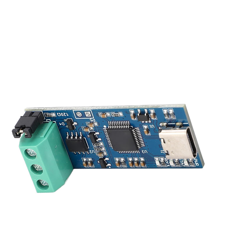 SEAFRONT USB to CAN Module Type C Power Supply Converter Adapter for CAN 2.0A CAN 2.0B CAN FD Protocol Bus Analyzer V2.0 LED Display High Performance