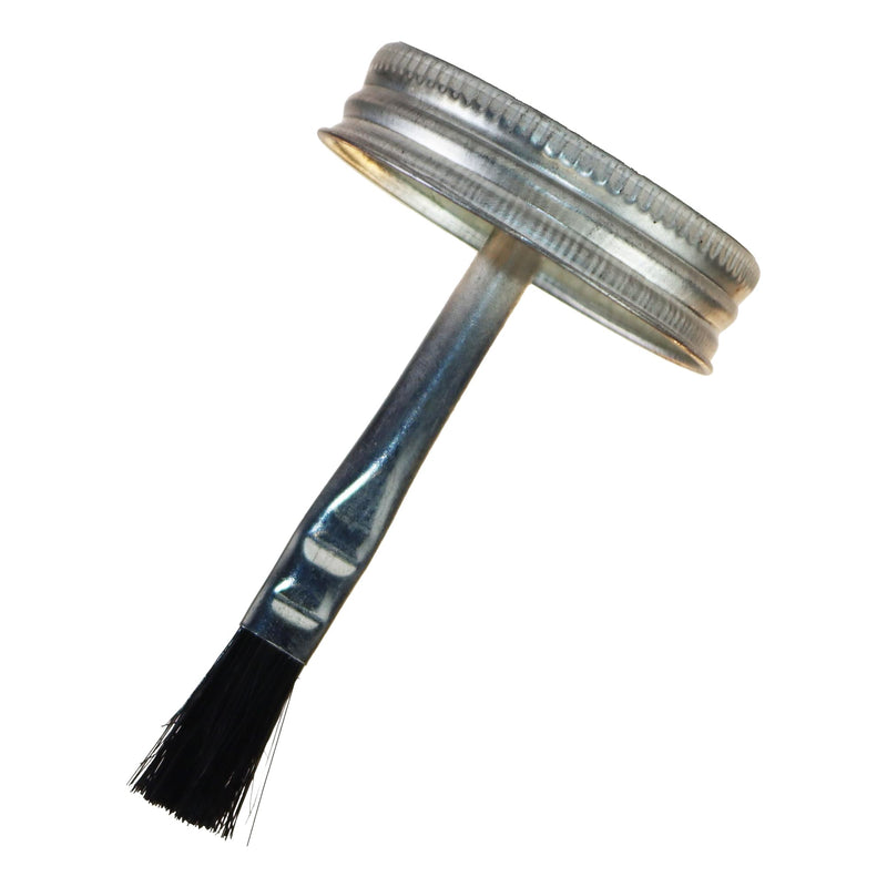 AGS Automotive Solutions SIL-Glyde Brush Top Can Multi-Purpose All-Weather Lubricating Compound for All Surfaces, 4 oz Lubricant Can, Silicone Lubricant, Ensure Friction Resistance 4oz