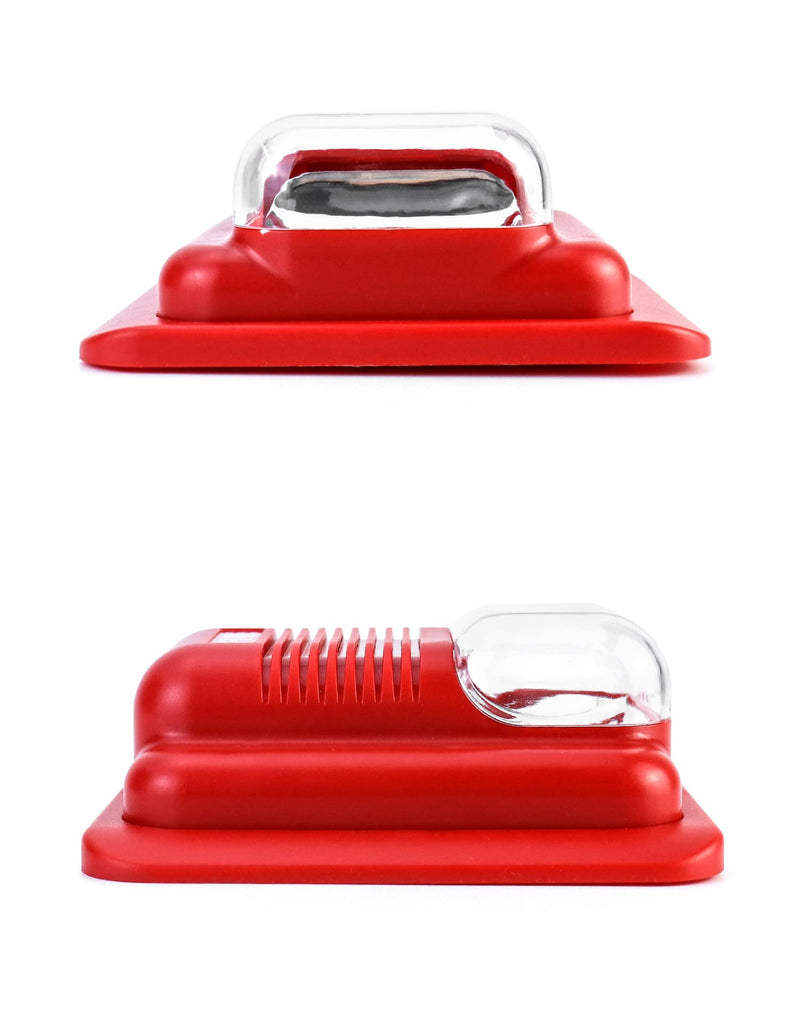 QWORK Fire Alarm, 2 Pack 12 / 24V DC Wired Sound and Light Fire Alarm Warning Strobe Siren Horn, Sound Alarm Security System Sensor