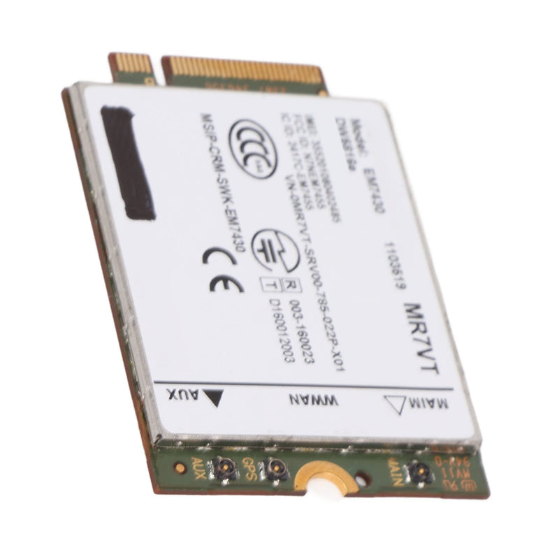 4G LTE Network Card, UMTS HSDPA HSPA+ LTE Computer Network Module M.2 Interface, 300Mbps Plug and Play, for for 7280 7285 7290 7389 7390 7480 7490 E7470