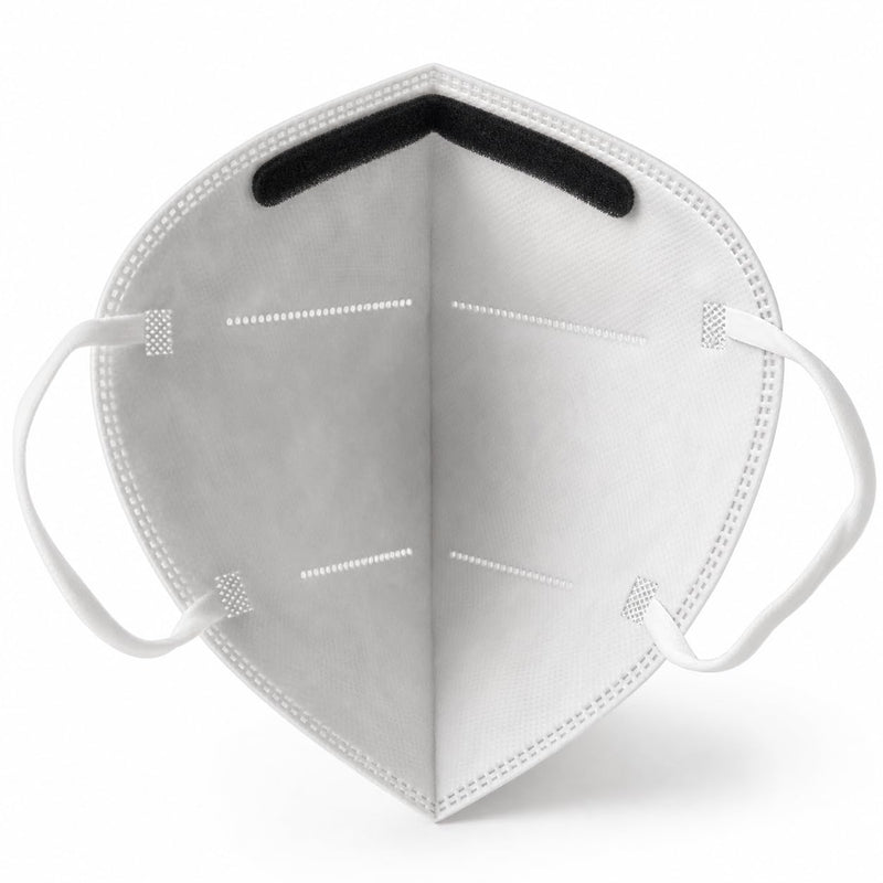 Simplecase 40 x FFP2 Masks, CE Certified by Officially Named Body CE 0598, Respirator Mask, Particulate Filter Mask 1 piece (pack of 40) White