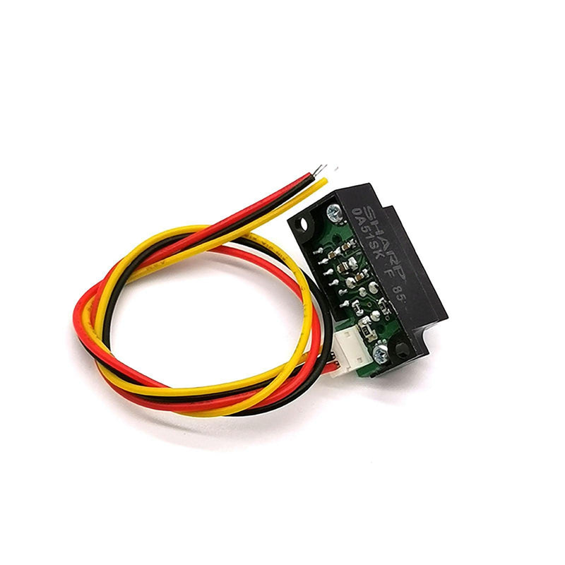 VIFERR GP2Y0A51SK0F Infrared Distance Sensor 30mA Infrared Distance Sensor Board Distance Sensor Module with Analog Line Output