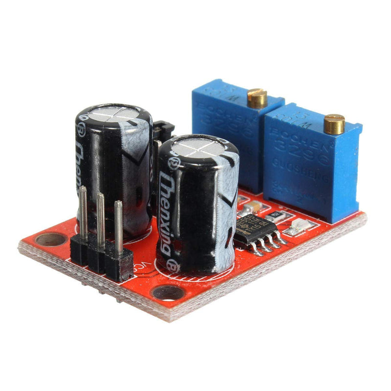DollaTek 5Pcs NE555 Pulse Frequency Duty Cycle Adjustable Modules Square Wave Signal Generator