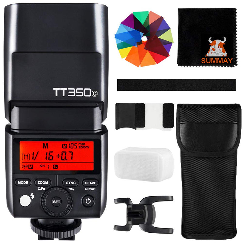 GODOX TT350C TTL GN36 Camera Speedlite for Canon Digital Camera (TT350C)