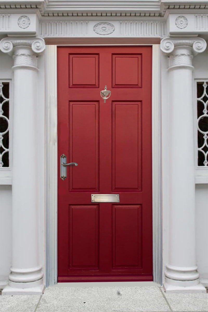 QCAA Solid Brass Mail Slot, with Solid Brass Interior Frame, 10" x 3", Satin Nickel, 1 Pack, Made in Taiwan