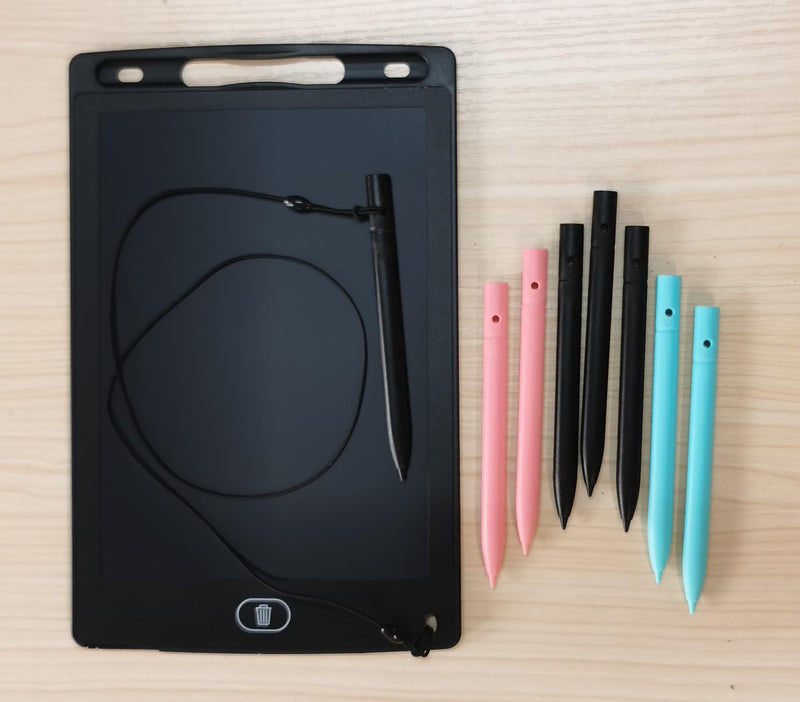 4.5 Inch Colorful Replacement Pens for Doodle Board, LCD Writing Tablet, Drawing Pad, Electronic Writing Board (Pink/Blue/Black-7 Pack)
