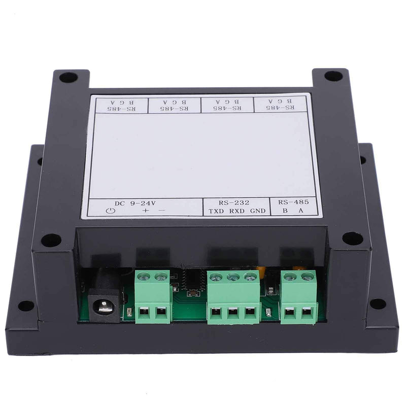 Walfront Repeater Photoelectric Isolation Built‑in DC/DC Isolated Power Supply Module Industrial Grade 4‑Channel RS485 Hub Sharer Splitter 300bps-115.2Kbps