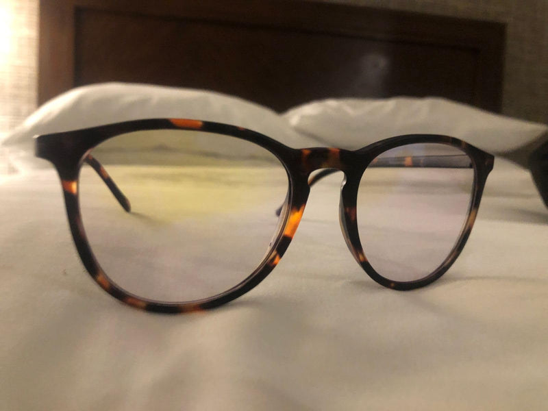 BluBlocker Hyde Park Tech Glasses (Demi-Tortoise): Healthier Eyes and Better Sleep. Blue Light Glasses for Computer, TV, Gaming.