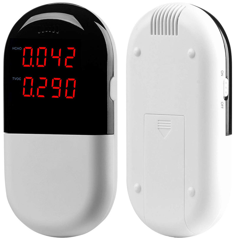 AGT pollutant measuring device: indoor air measuring device for HCHO & volatile organic compounds (TVOC) (pollutant measuring device, indoor air, formaldehyde measuring device, measuring pollutants)