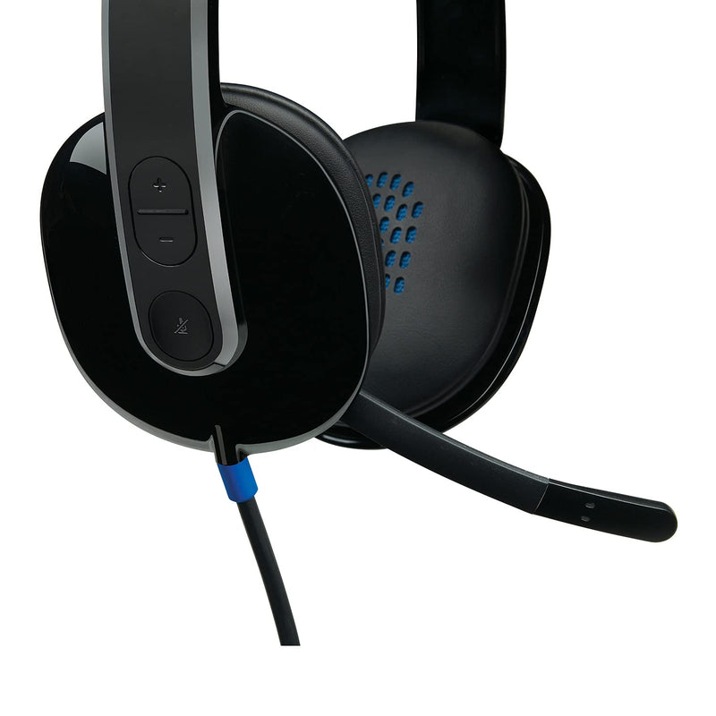 Logitech High-performance USB Headset H540 for Windows and Mac, Skype Certified Standard Packaging