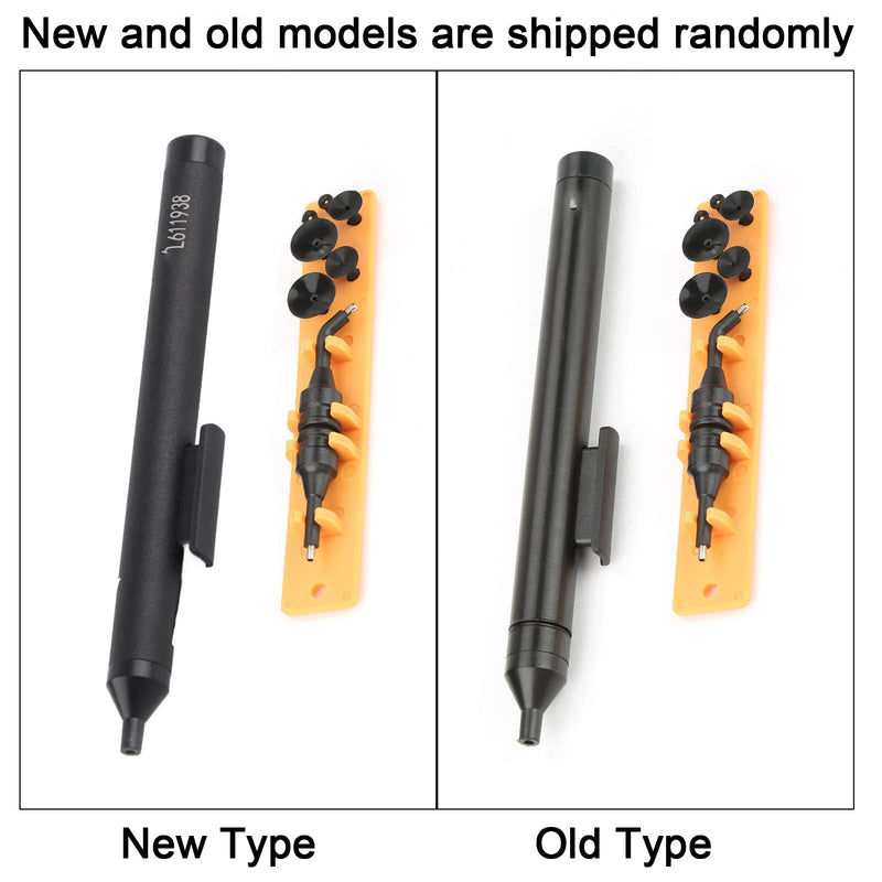 Precision Vacuum Suction Pen Soldering Suction Pickup Tool (2 Needles, 3 Nozzles) Sucker for IC SMD
