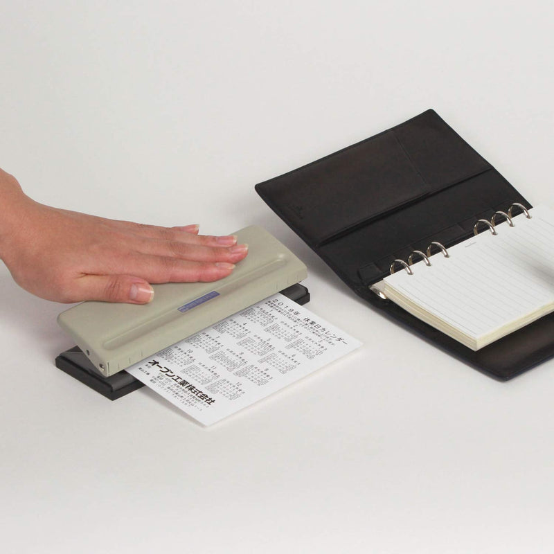 Open Industry PU-462 Hole Hole Punch, for Notebooks, 6 Holes Single Item