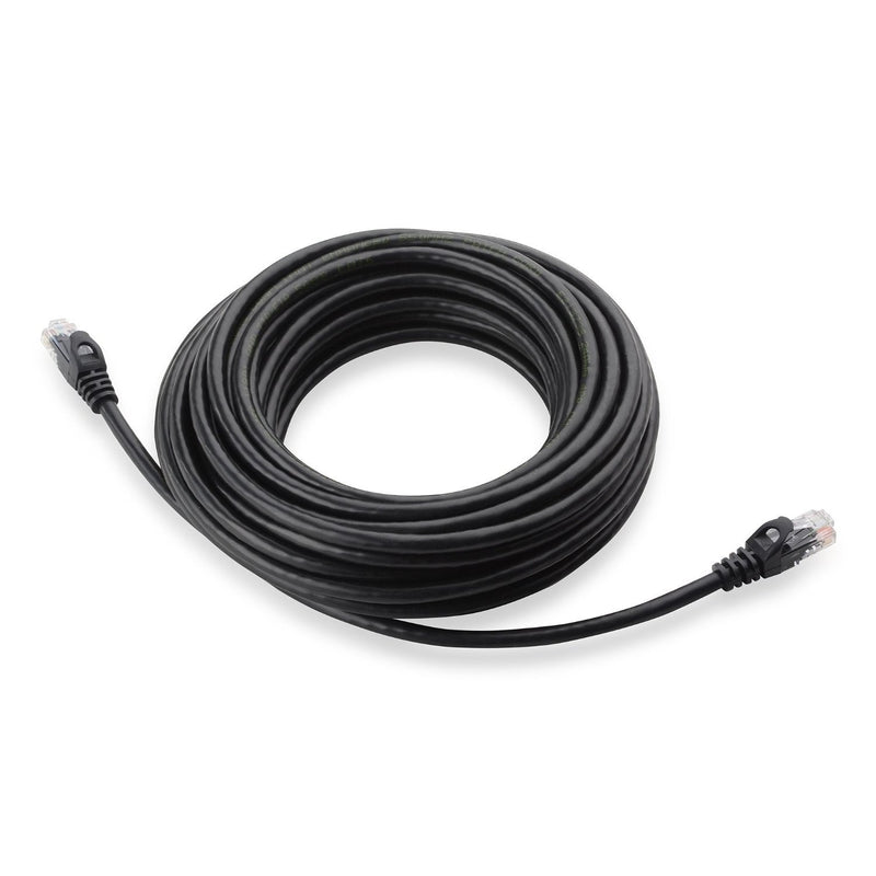 Cable Matters 10Gbps Snagless Cat 6 Ethernet Cable 30 ft (Cat6 Cable, Cat 6 Cable, Internet Cable, Network Cable) in Black