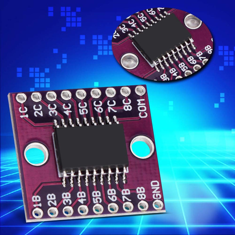 Watris Veiyi Darlington Tube High Current Voltage Driver, ULN2803A Module Electrical Component, 50V 500mA High Current Voltage Driver, Pack of 2