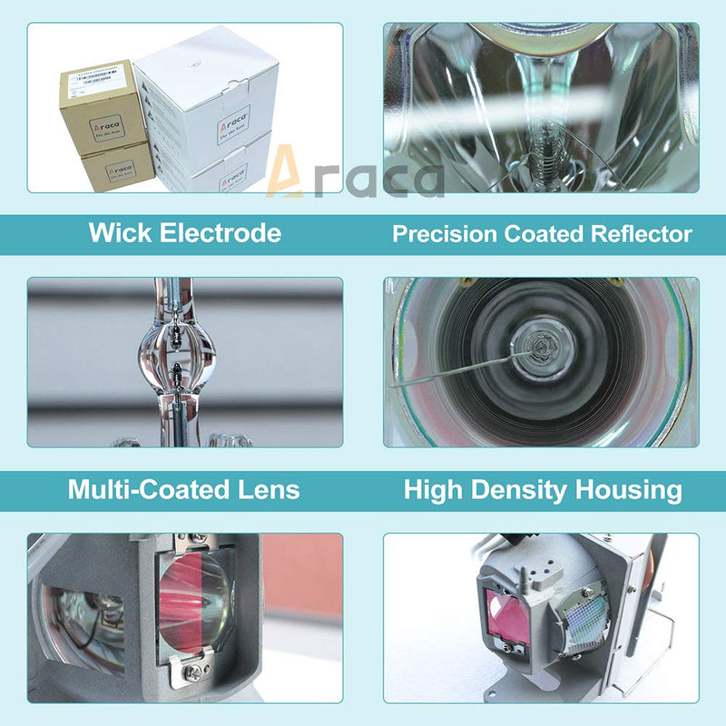 Araca VT85LP /LV-LP26 Projector Lamp with Housing for VT695 VT595 VT491 VT580 VT480 LV-7265 LV-7260 LV-7250 Replacement Projector Lamp