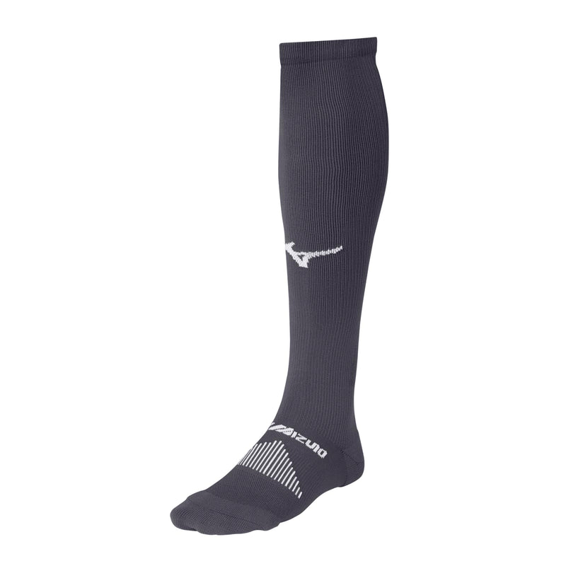 Mizuno Performance OTC Socks | Padded Athletic Socks | Charcoal | Unisex Large