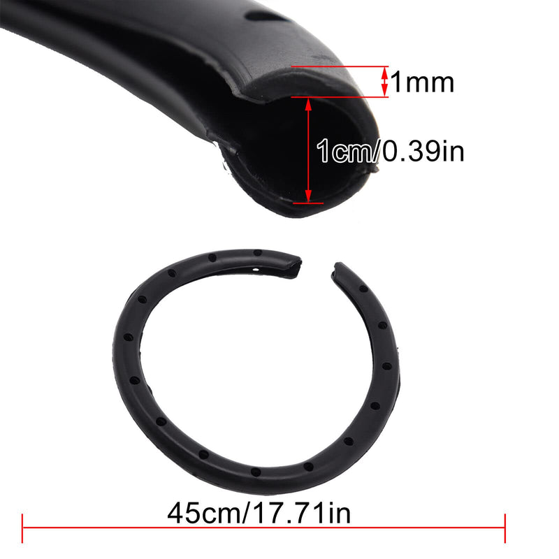 2PCS Universal Coil Spring Silencer Insulator Rubber Sleeve Front Rear Lower Suspension Noise Reducer Protector For Car Suv Van Truck 2PCS