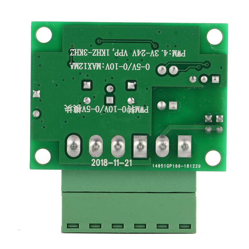 Jadeshay Digital to Analog Converter 3.3V PWM Signal to 0-10V PWM Voltage Converter Module PWM Digital Analog Converter Module Converter Module