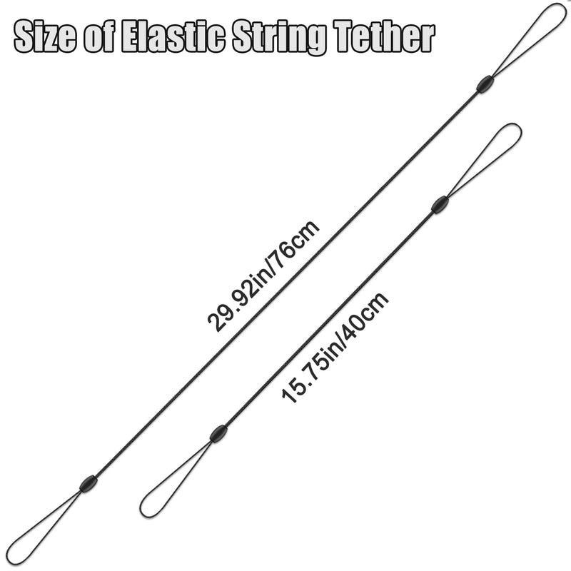 Touch Screen Tablet Stylus Lanyards 15-30" Long Pens Tether LCD Writing Tablets Pens Lanyard Cord Graphic Tablet Styluses Holding String Drawing Tablets Pen Holder Straps for Office School 12 Pack