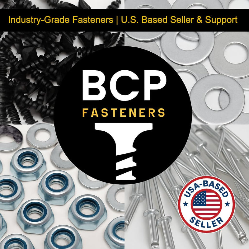 BCP Fasteners 500 Qty 1/4" Stainless Steel EPDM Bonded Sealing Rubber Washers #14 (BCP742)