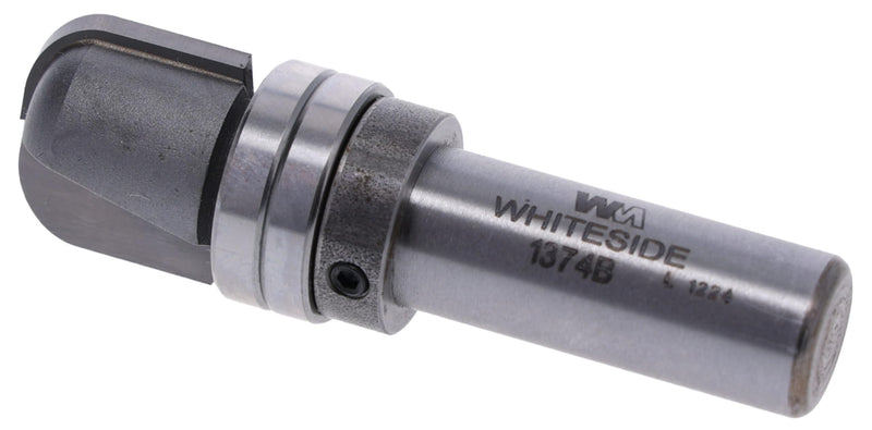 Whiteside Router Bits 1374B Bowl and Tray Bit - 1/4-Inch Radius, 3/4-Inch Cutting Diameter, 5/8-Inch Cutting Length, and 1/2-Inch Shank