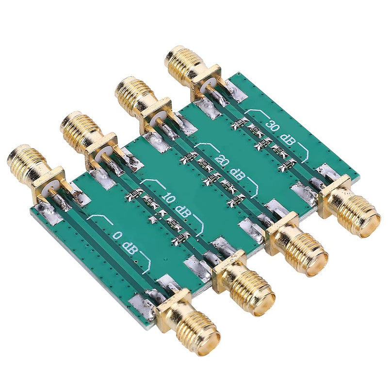 DC-4.0GHz RF Fixed Attenuator Module SMA Double Female Head Outer Screw Radio Frequency Attenuator Board Replacement