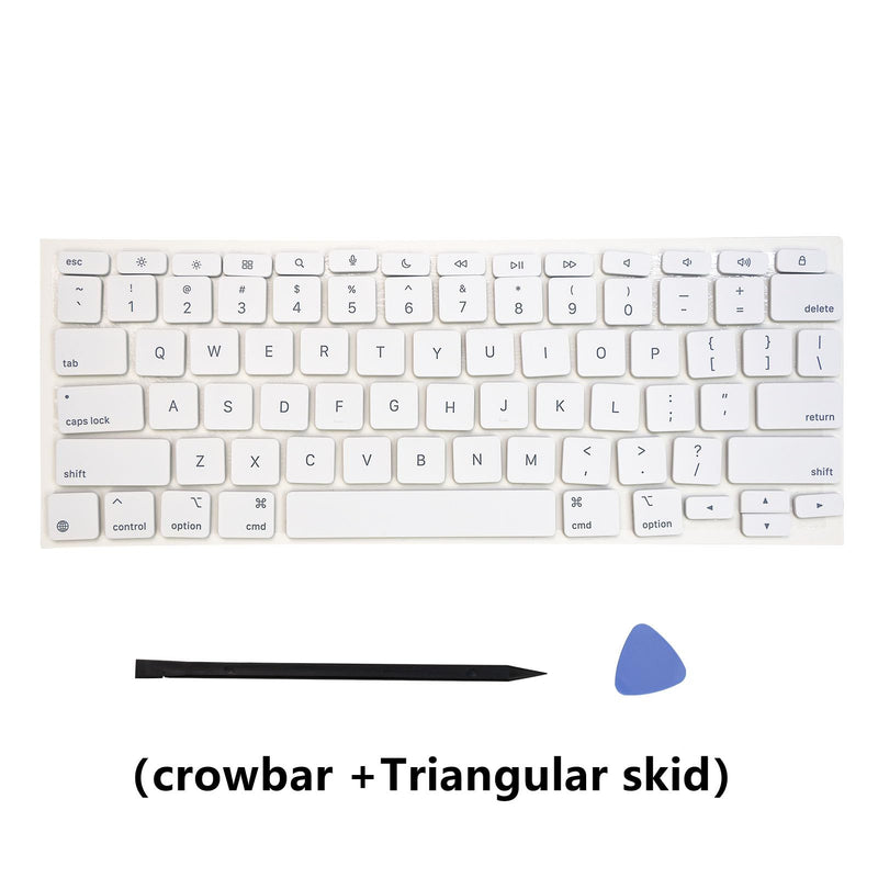 Replacement US Keyboard Full Set of Keycap Keys and Tool Applicable for ipad Pro/Air 11/13“ Magic keyboard (MKB-2) MKB-2