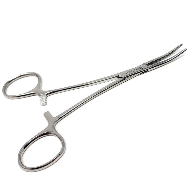 Stainless Steel CRILE Forceps 5.5" Curved Premium Grade AUTOCLAVABLE (HTI BRAND)