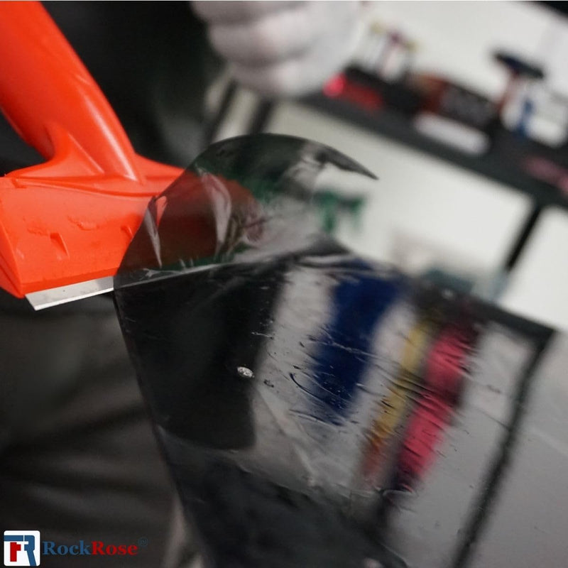 6'' Scraper for Window Tint, Stickers, and Vinyl Wrap Application – Durable Handle Tool (Blade Not Included)