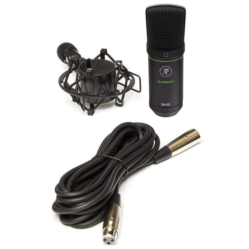 Mackie EM-Series, Large-Diaphragm Condenser Microphone (EM-91C) Large Diaphragm Condenser XLR