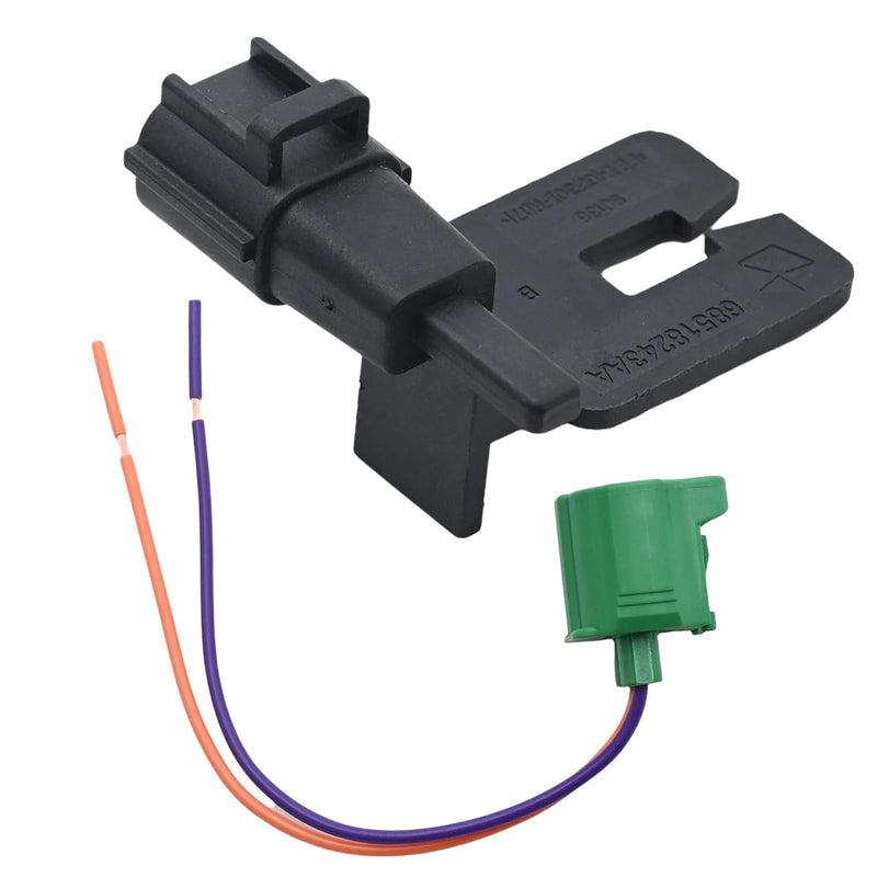 Ambient Air Temperature Sensor + Plug Replacement for Dodge Replacement for Jeep Replacement for Chrysler Rplace#68518243AA