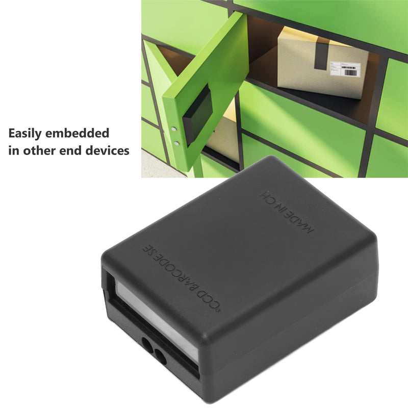 Mini 1D USB Barcode Scanner Portable CCD Reader Compatible with PC Phones Tablets