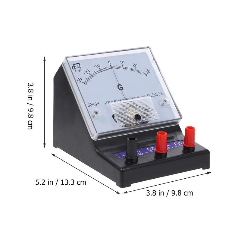 TEHAUX Sensitive Amperemeter G Table Galvanometer Ammeter Microammeter Physics for