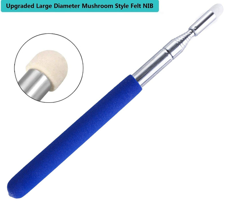 Pointer Sticks,Extendable Pointer,Hand Pointer for Classroom,Classroom Pointer for Teacher,Telescopic Teacher Pointer Retractable Pointer Hand Pointer for Kids Whiteboard Pointer (Blue) Blue
