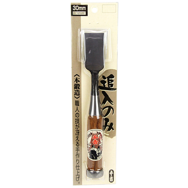 Senkichi Bronze Award Chisel Chisel Only Blade Width 1.2 inches (30 mm) For Carpentry, Steel Included, Red Oak Pattern, Depth 1.2 x Height 8.9 x Width 1.2 inches (3 x 3 x 22.5 x 3 cm) 30mm