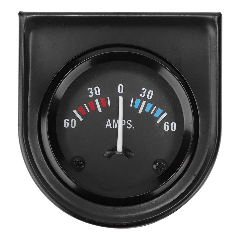 Aramox Meter, Car 12V 60-0-60 AMP Meter Ammeter Universal Gauge 52m/2in Universal for Vehicle