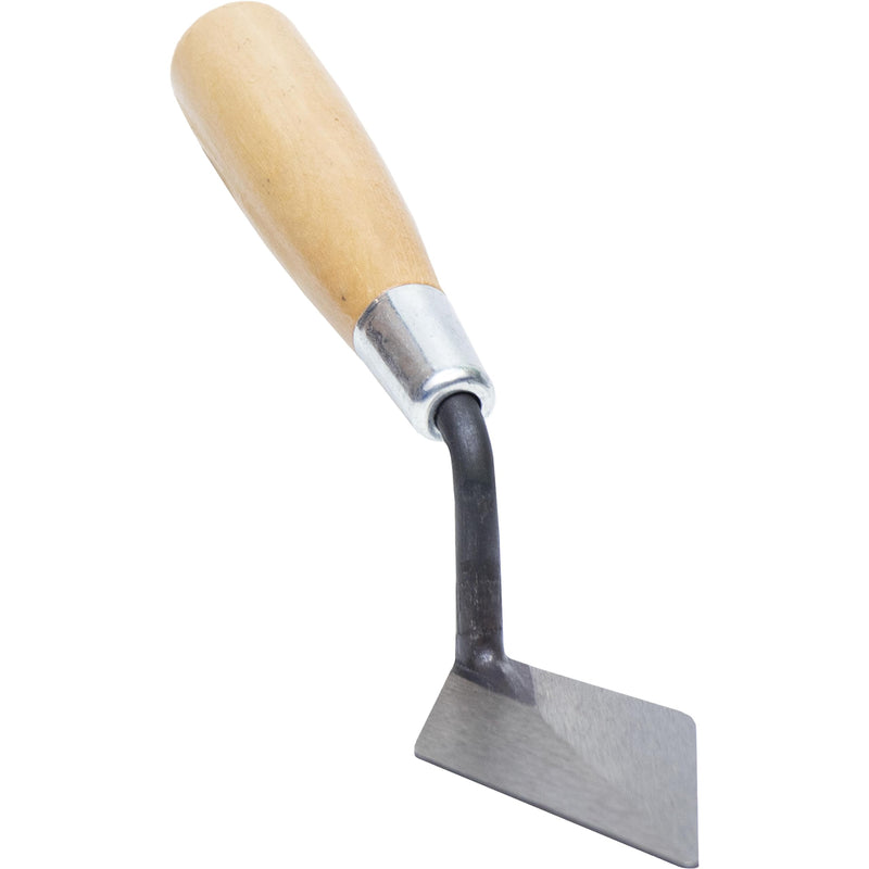 Marshalltown Archaeology Pointing Trowel, 4 x 2 Inch, Wood Handle, Leather Holster, London Style, Assembled in USA, ATH114S One Size