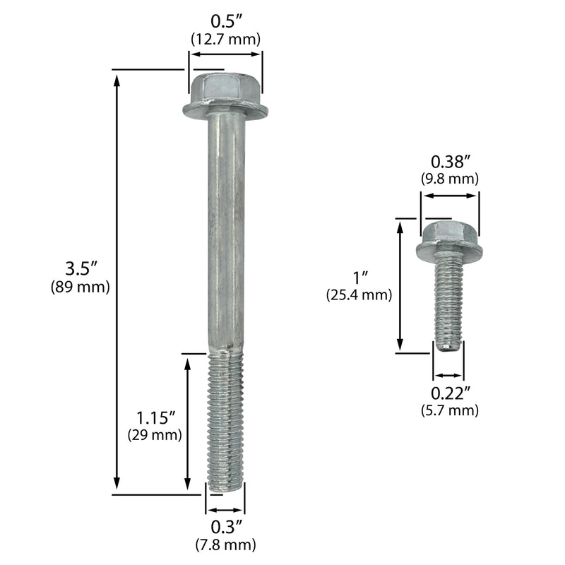 A.A LS Water Pump & Thermostat Housing Bolt Kit Replacement for All GM Chevy 1997-2014, LS Series Engines & GM Vortec